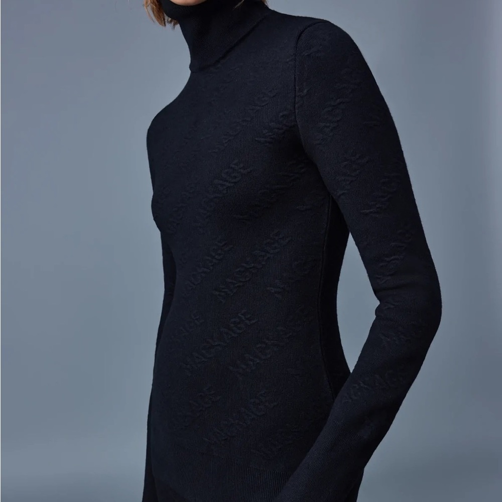 Mackage Black Turtle neck